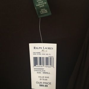 Ralph Lauren brown dress